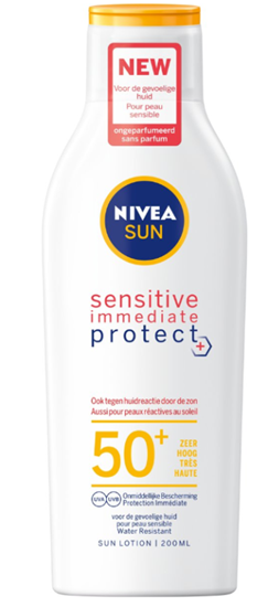 NIVEA SUN SENSITIVE MELK SPF50 200ML